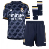 Camisa de time de futebol Real Madrid Aurelien Tchouameni #14 Replicas 2º Equipamento Infantil 2024-25 Manga Curta (+ Calças curtas)